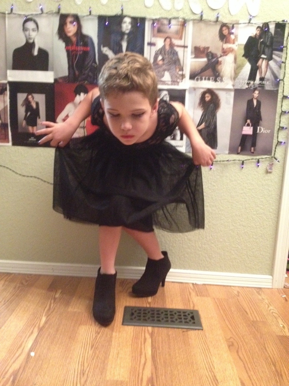 yowgert:  Meet my little brother Jamie, he’s 8 years old and loves to wear dresses.