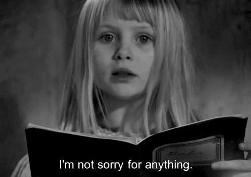Sorry im not sorry.