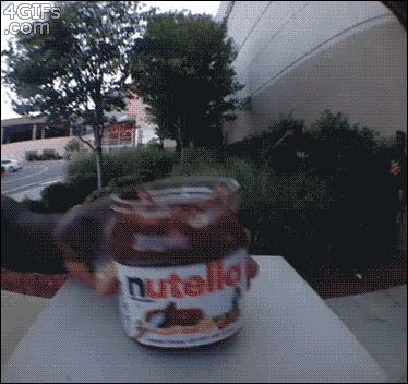 4gifs:  Nutella trap. [video] 