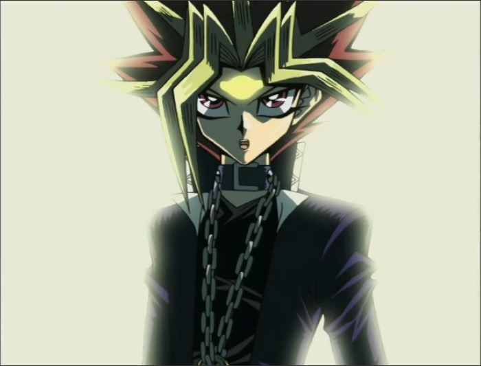 yugiohchildhood:  Marik’s face in the third one