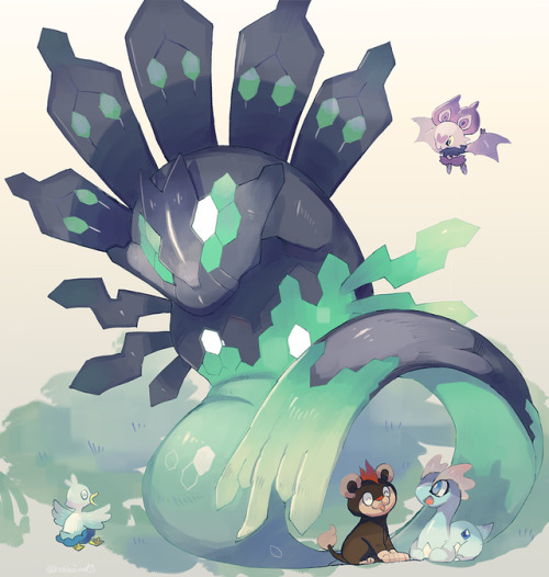 hokkoinu:I like Zygarde very much!