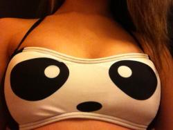 prodigious-pixie:  Panda Tits bahahah