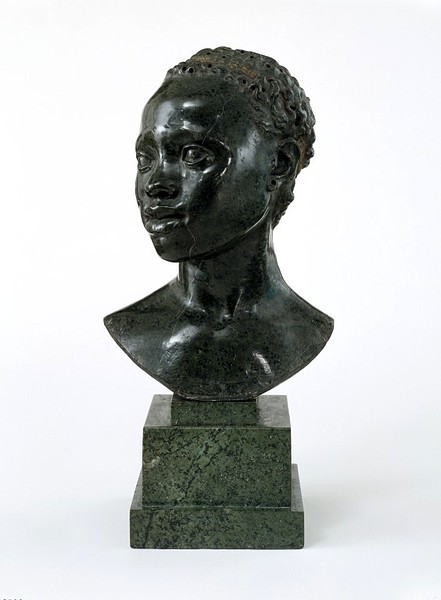 medievalpoc:  2014 Best of Medievalpoc: Portrait Busts Head of a Frowning Black Man;