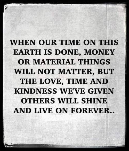 I hope this is true… I’ve got nothing but love to share. 