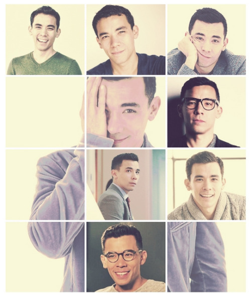 oliver-hamptonz:  Conrad Ricamora | Hello Sunshine! ☀️ 