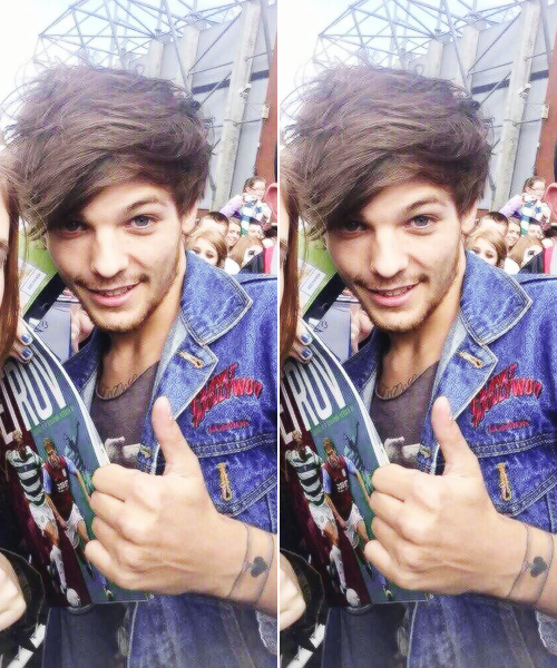 harrycmon:  Louis today.