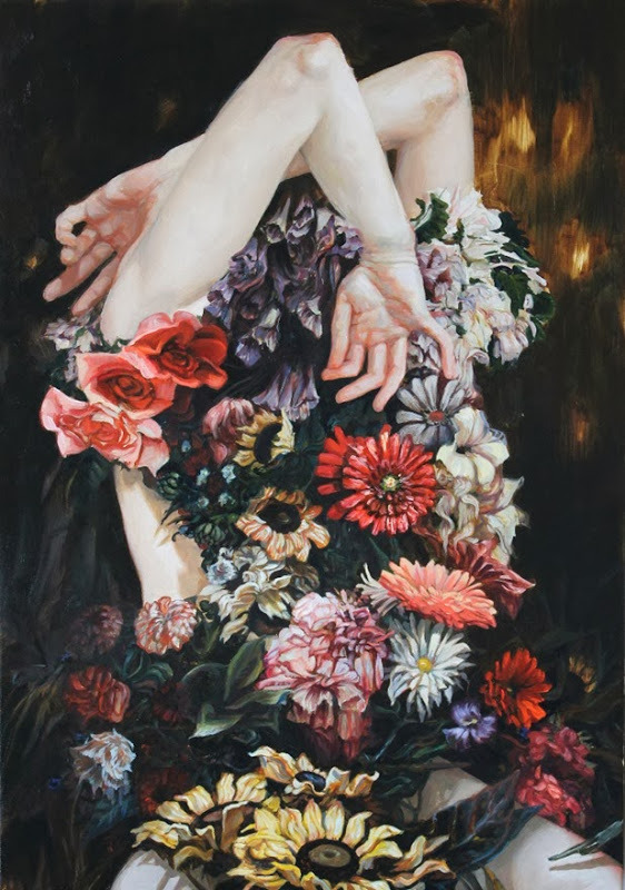 culturenlifestyle:  Enigmatic Surreal Portraits Are Enraptured by Nature Artist