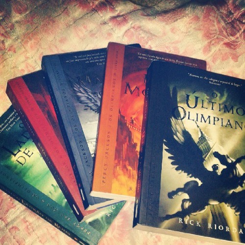 se-eu-pudesse:  Perfeitos haha #percy #percyjackson #livro #foda #book #instacute #instalove  #tumblr