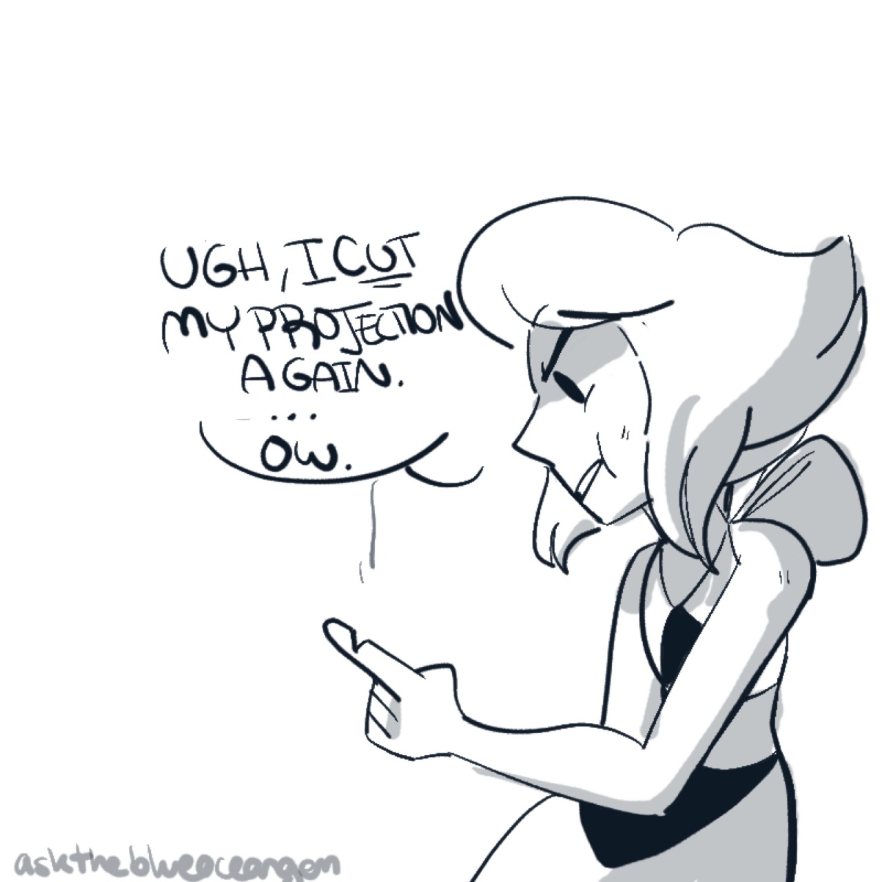 asktheblueoceangem:  …that would stink.