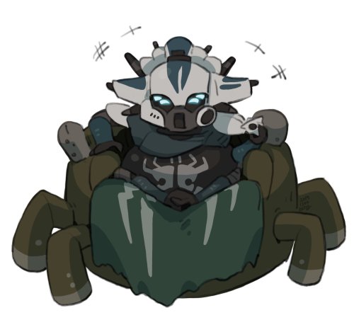 The Spider from Destiny 2 is so cute (/T________T)/