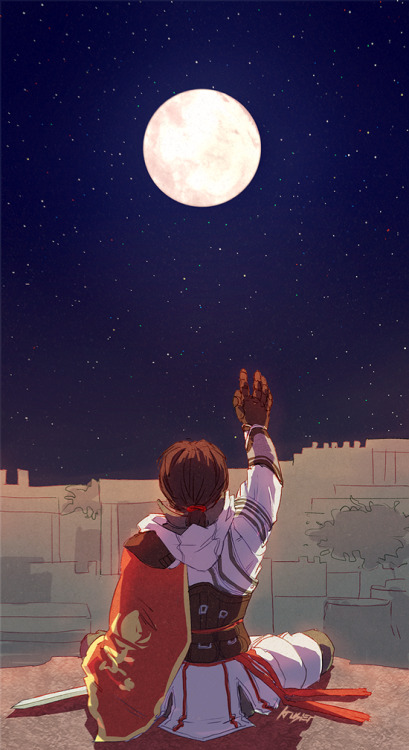 ACBing!feeling down after a mission of christina last night; ;
