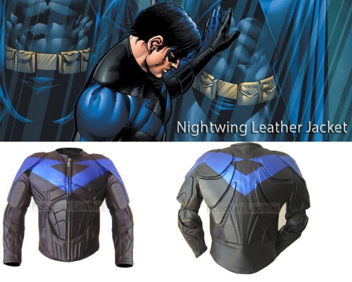 leather-fashion-world: Bring Criminals to Justice with  Night Wing Leather Jacket @themanfromgo