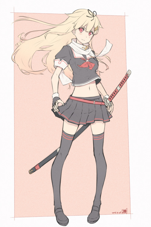 moehi:  刀艦乱舞ぽい~! [Touken Ranbu-poi~] 
