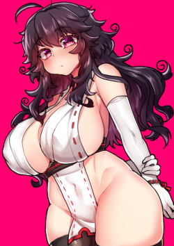 osiimi-chan:  https://www.patreon.com/osiimi  Lewd Miko Nyarla~  Also read “Crawling Dreams” is HERE too, please check it out!