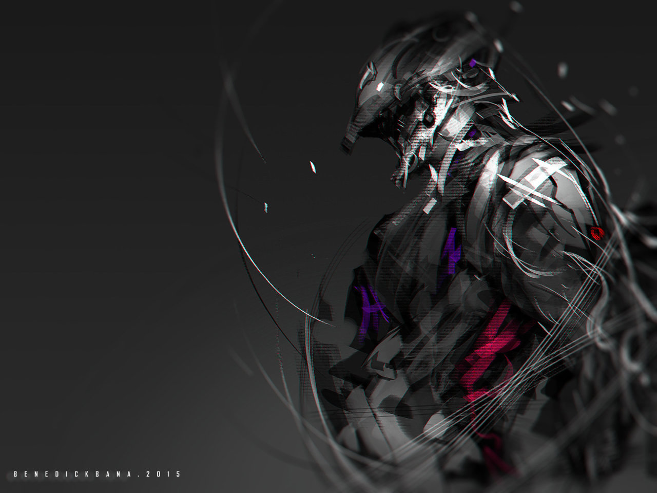 cyberclays:  WarFrame - fan art by Benedick BanaMore selected art by Benedick Bana