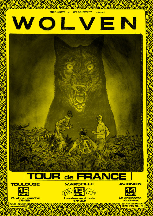 France! prepare yourself! we will do a short tour to promote the french version of WOLVEN. more info