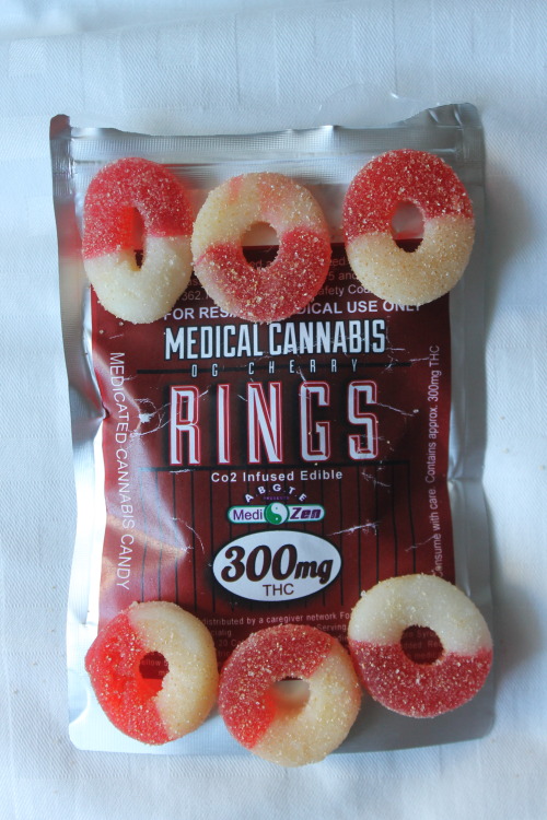 melaninondeck: purloiner: Medi Zen OG Cherry Rings. I honestly do not want to be introduced to this 