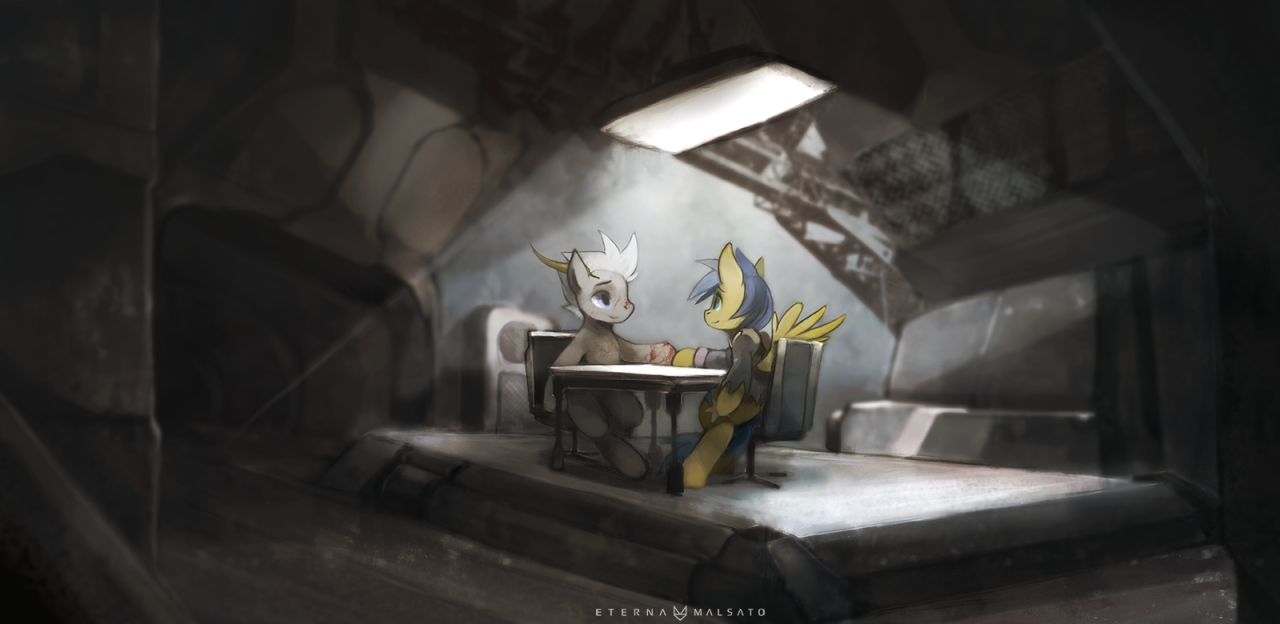 Delightfully dark commission for mrcattable Disclaimer: I have never played Fallout,