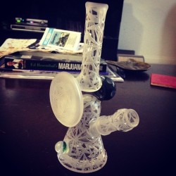 weedporndaily:  New mini tube I picked up from @chalicefestival today. @thenameslamar @dwreckglass Colab thanks for the sick hook up Lamar. by cardiffreef760 http://ift.tt/W228tB