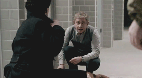 tisnotmydivison:fyeahfreebatch:xAlso: Martin almost presses his fake-blood covered fingers to Benedi
