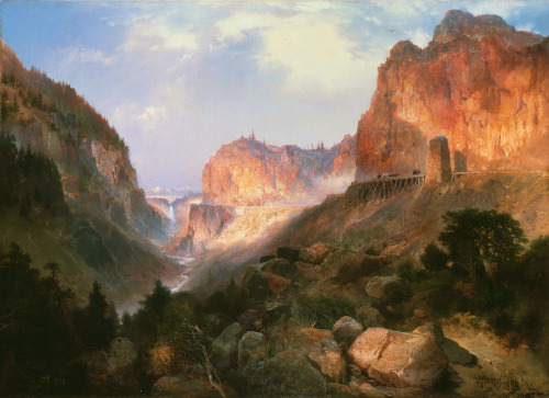 Golden Gate, Yellowstone National Park, Thomas Moran, 1893