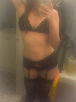 yolodrol:  My [f]irst lingerie set. Not a perfect fit, but I hope you guys still like it. ;) Follow me for more at Http://www.yolodrol.tumblr.com If you would like to see pictures of myself Http://www.yolodrol.tumblr.com/tagged/self :3 not as pretty or