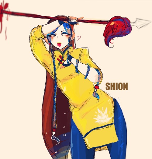 bunbunalexuu: SHion art dump of all mys shion art