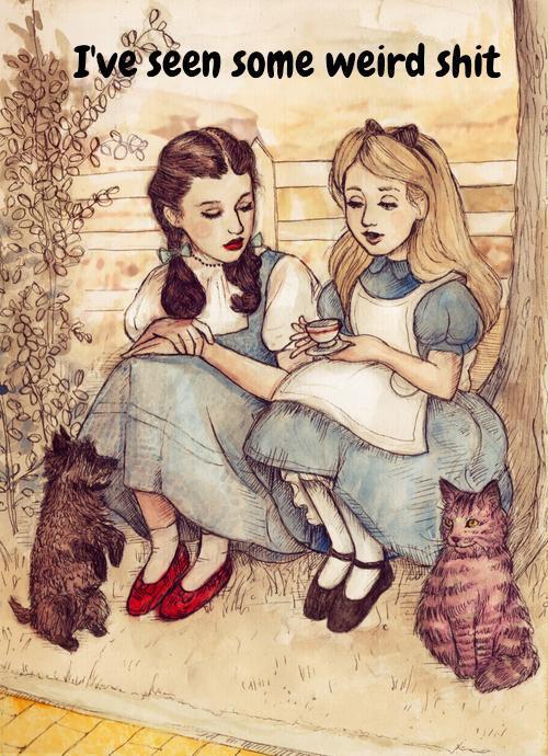 XXX A game of one-up-manship (Dorothy and Alice swapping photo