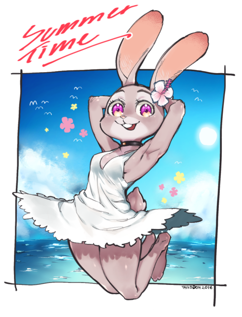 taiikodon:  summer time   my hunny bunny~ <3 <3 <3