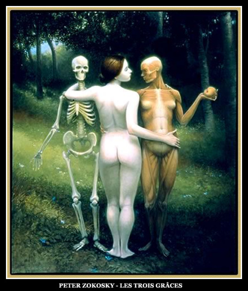 adhemarpo:  Peter Zokosky - Les trois grâces 
