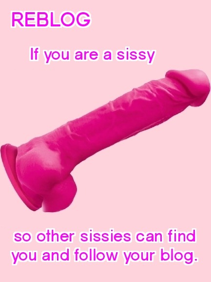 feminineandgirly:I am a sissy.f.a.g. ️‍⚧️ooooh a pink Dildo