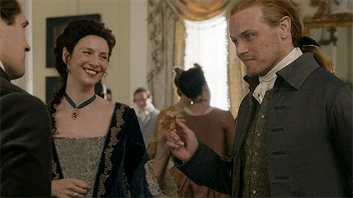 mistress-gif: I am smitten with the way Lord John and Jamie look at each other.