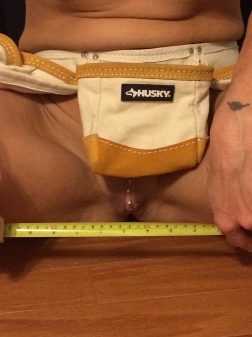 bigbulletwants2seeitall:  I screwed in the door then I screwed myself!  God I need a handyman :)