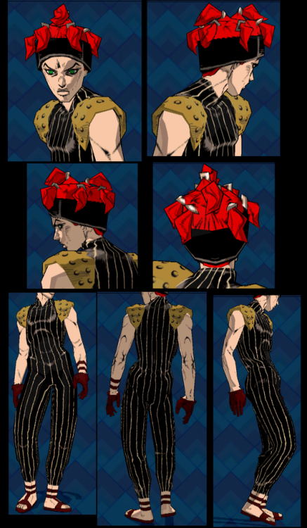 It’s been a long while! @bloody-fabre requested reference shots of Squalo and Tiziano from the PS2 G