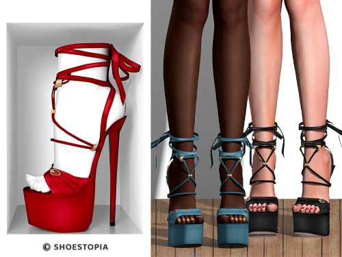 shoestopia:SHOESTOPI∆ - The Sims 4 Shoes | CREATIONS OF THIS WEEK+10 SwatchesFemaleSmooth WeightsMor