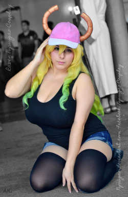 ravennyuugaocosplay:  The dragon waifu Lucoa &lt;3 Cosplay by Raven Nyuugao /Nyuugao CosplayPhotography by Haru-sanMore in: Nyuugao Cosplay (in Facebook) and in deviantart:http://nyuugao.deviantart.com/art/Lucoa-Cosplay-Quetzalcoatl-san-689706223