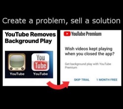 emdotcom:tonysopranobignaturals:posting not only as a critique of the profit motive under capitalism but also because I fucking hate youtube premiumJust gonna link the Firefox addon that fixes this, also the one that removes ads in general, which also