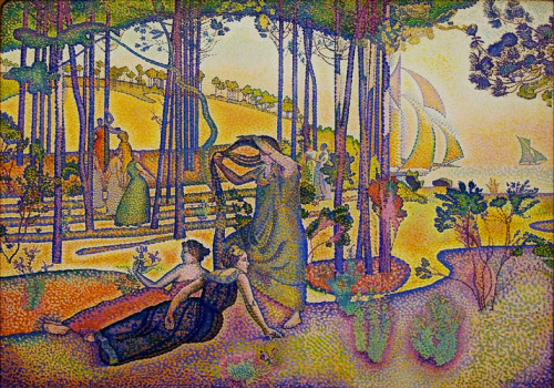 The Evening Air, 1894, Henri-Edmond CrossMedium: oil,canvas