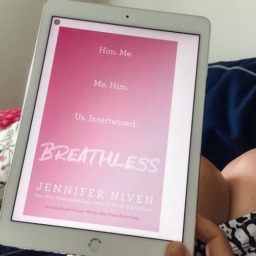 When the BREATHLESS arc makes its way into the world and readers are starting to read it&hellip;