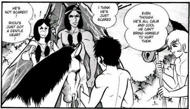 devilman manga ryo looking back