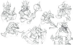 wow-images:  I concepted some Kobolds for practice, hope you like em! (Via)  (PurplesD3) 