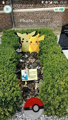 yogaboi:  “There was a Pikachu at the grave