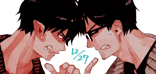 naetoruna:  Happy Birthday to Rin and Yukio Okumura ! // 27.12 