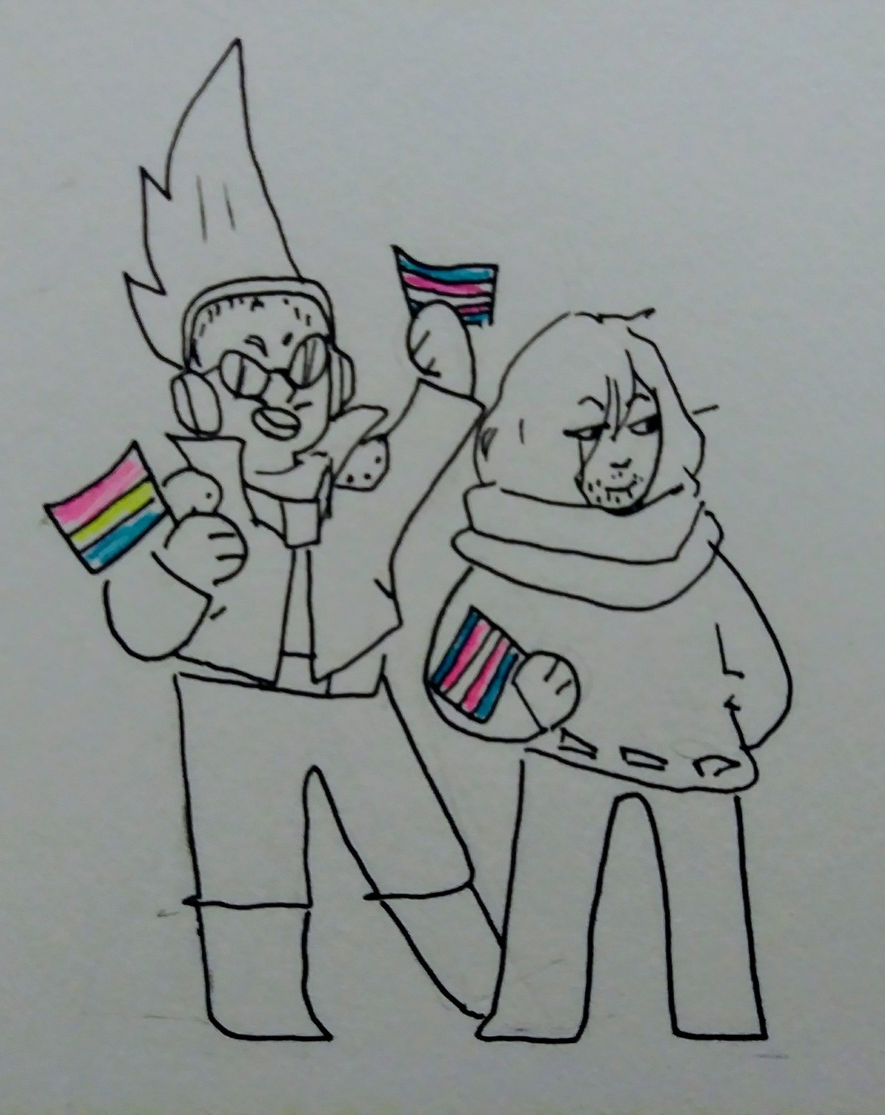 ravynflyaway:didja hear the news? ur local pro heros are lgbt+