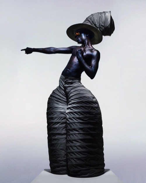 diagonalmovement:Dennis Nyero wearing Nasir Mazhar [] Photographed by Nick Knight [] Styled by 