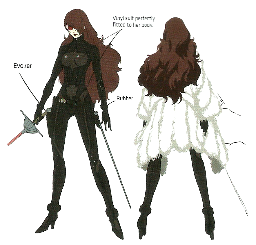 kirijou mitsuru and artemisia (persona and 1 more) drawn by 3four