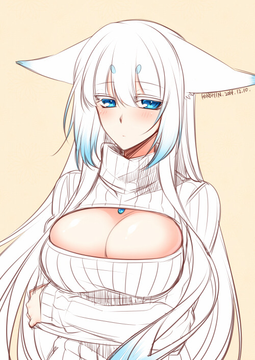 sexywittlecutekittens:  Pixiv