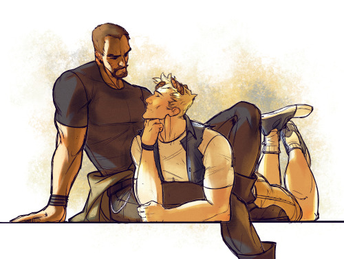 ufficiosulretro: Reaper76Week - Day 4: “On Holiday” (Time off) Pet the Golden Boy. In spring. On a sunny day. In a green park. 