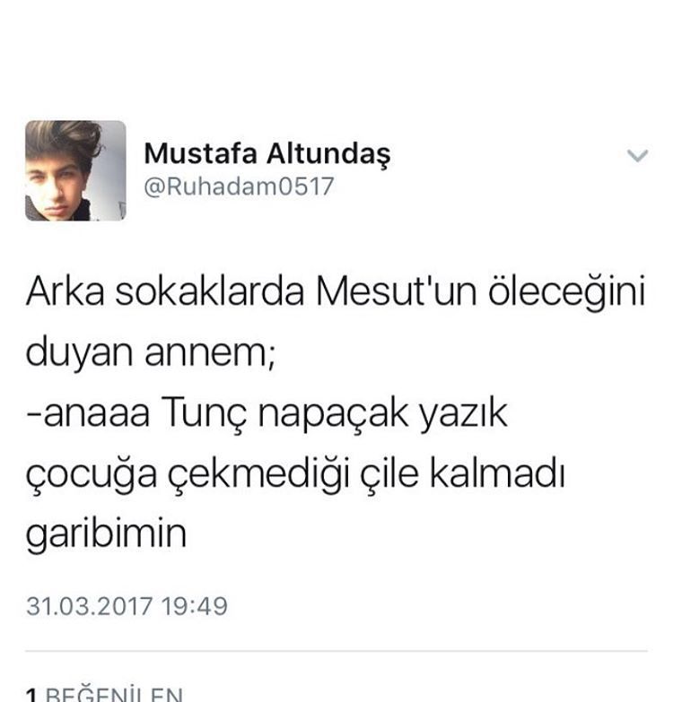 Arka sokaklarda Mesut'un...