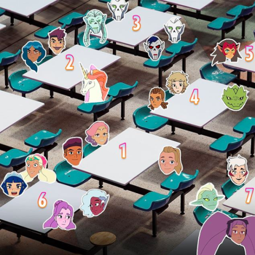 LMAO look what dreamworks just posted Catra is all alone lmao ill sit with her